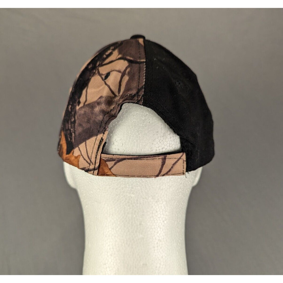 Browning Hat Adjustable Camouflage Cap Black One Size Fits All - Picture 5 of 8